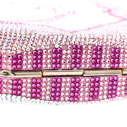 Judith Leiber Crystal No Ceilings Dime Disc Bag Pink 11 of 13