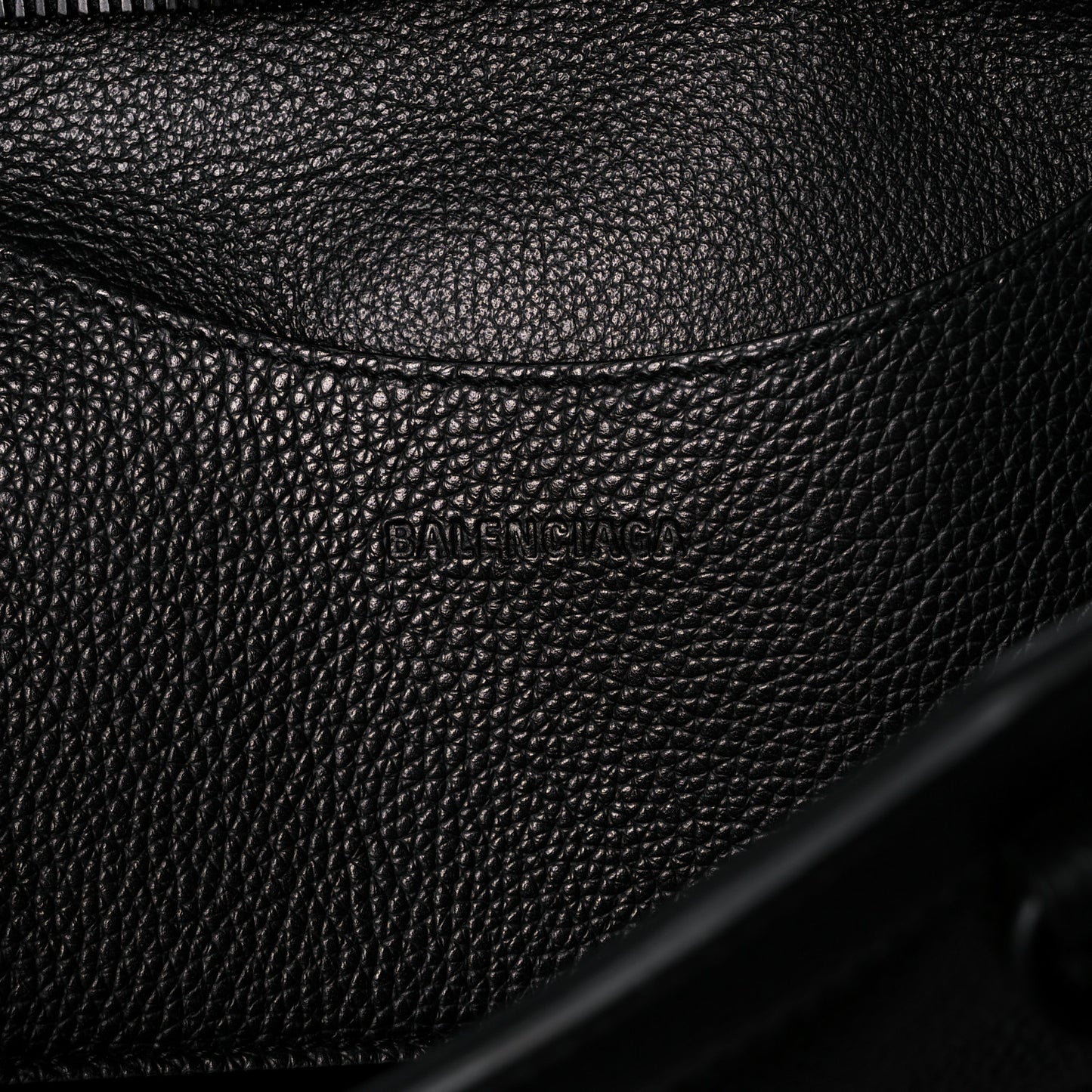 Grained Calfskin Neo Classic Black Hardware S City Black