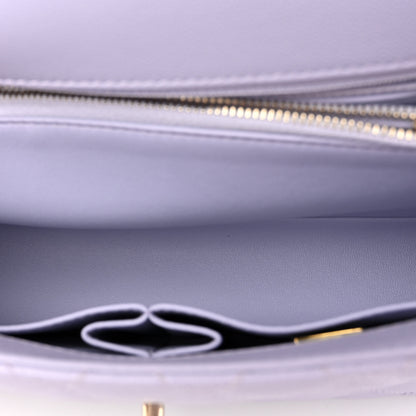 Chanel Caviar Quilted Small Coco Handle Flap Light Purple 5 of 11