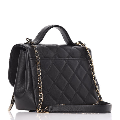 Chanel Caviar Quilted Small Business Affinity Flap Black 3 of 9