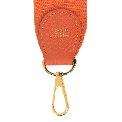 Hermes Taurillon Clemence Evelyne III PM Feu 10 of 11