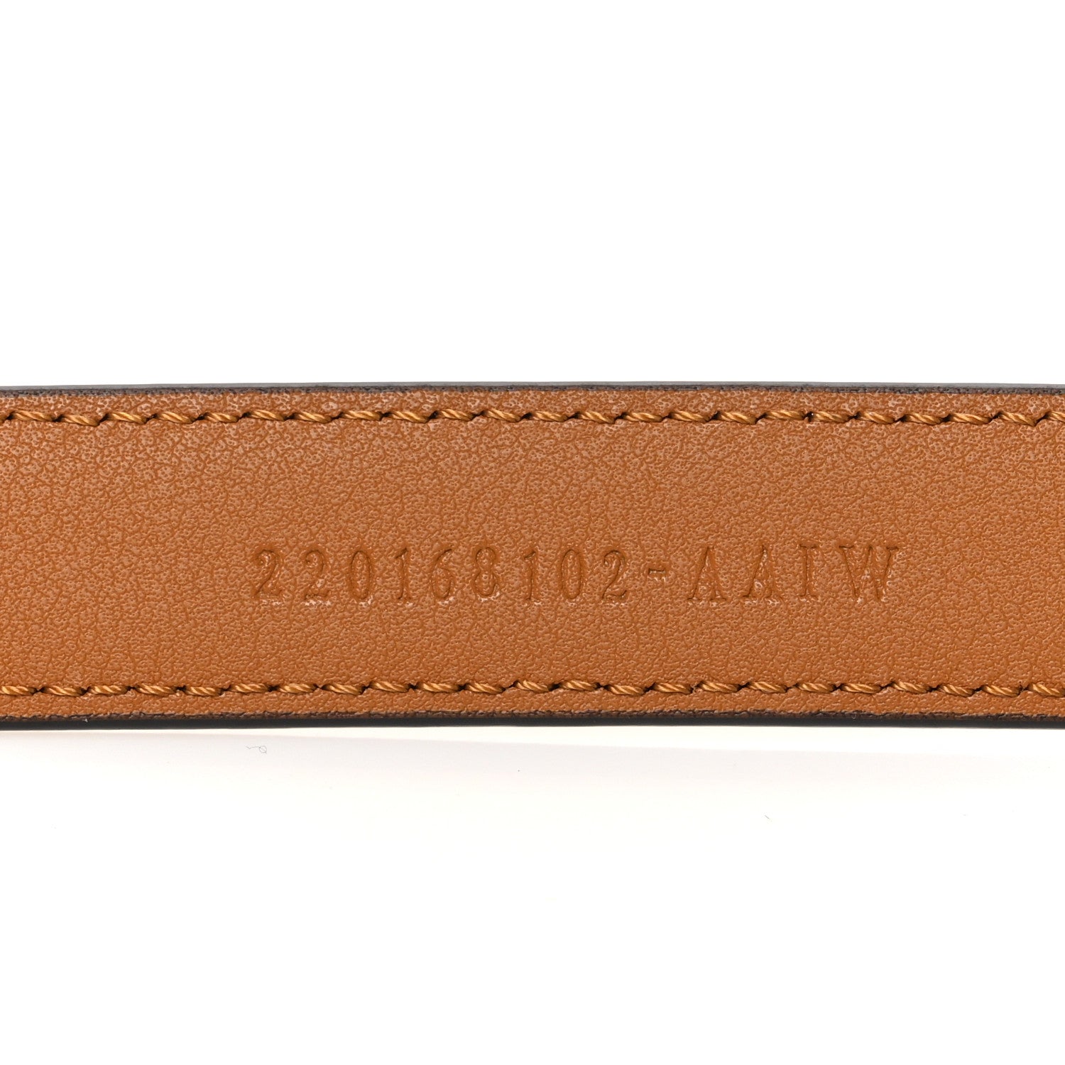 Fendi Vitello Grace 20mm FF Diamonds Belt 70 28 Cuoio 5 of 5