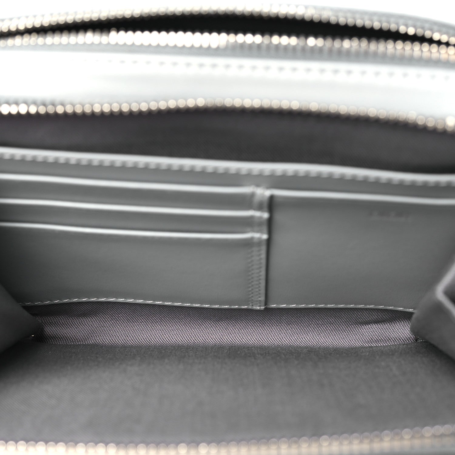 Christian Dior Coated Canvas CD Diamond Messenger Pouch Grey 5 of 12