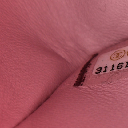 Chanel Caviar Quilted Medium Double Flap Light Pink 7 of 9