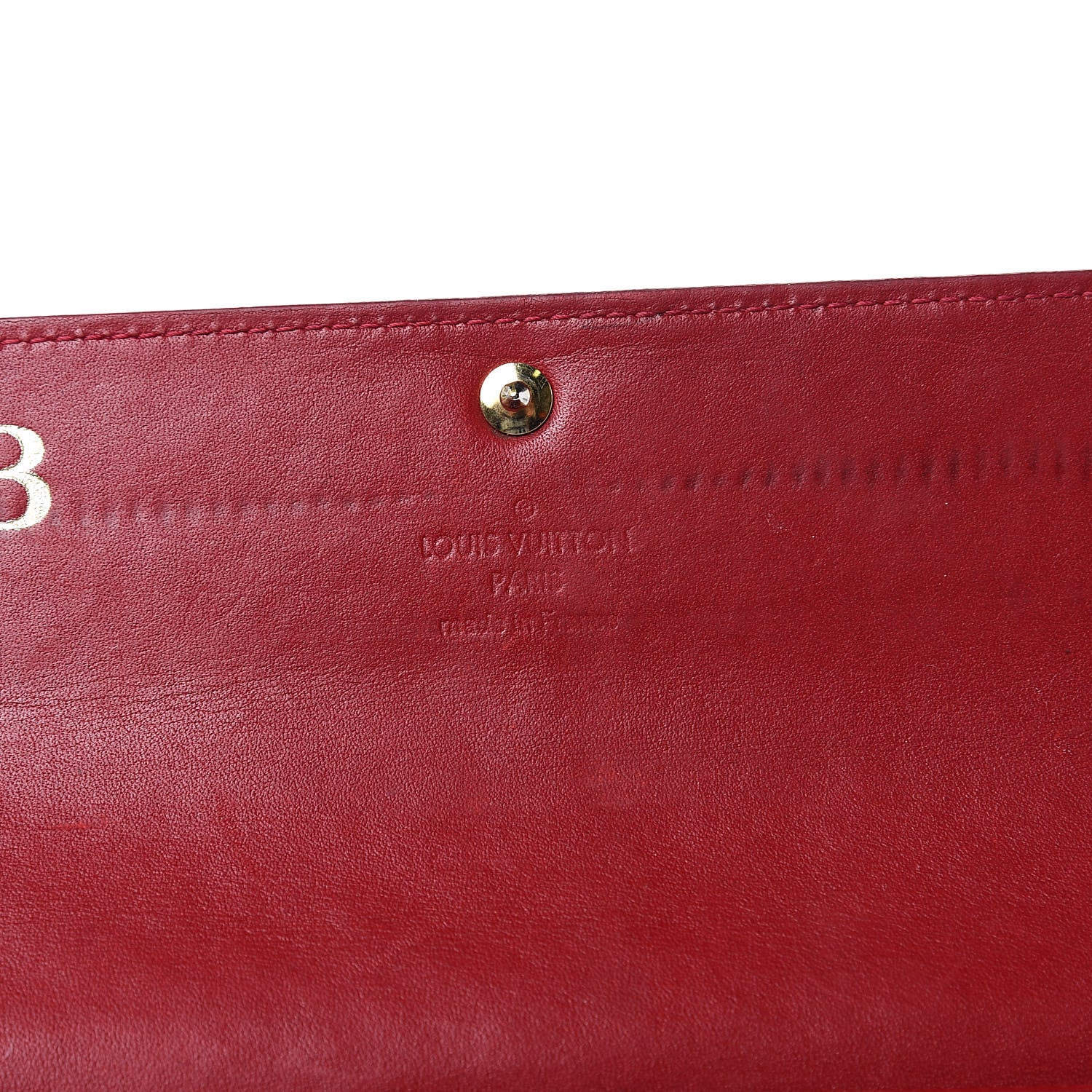Louis Vuitton Vernis Sarah Wallet Pomme D'Amour 6 of 11