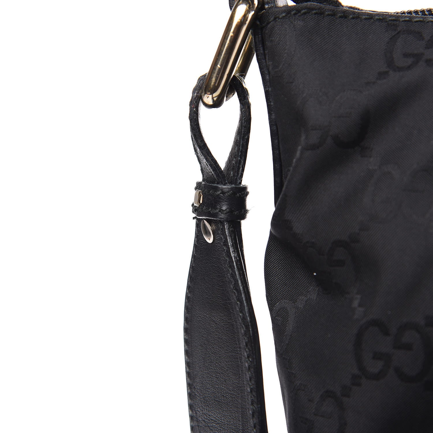 Gucci Nylon Monogram Messenger Black 12 of 12