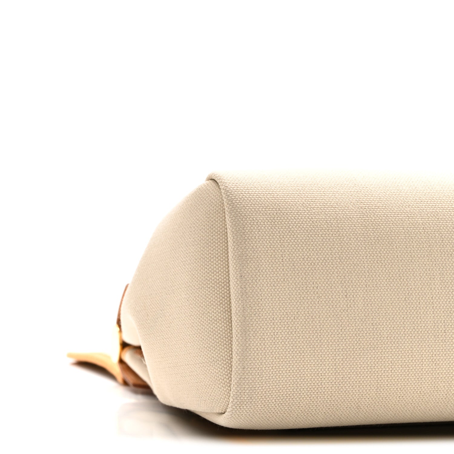 Hermes Military Toile Vache Hunter Herbag Zip Retourne 31 PM Beton Naturel Sable Black Ebene 10 of 11