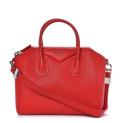 Givenchy Sugar Goatskin Small Antigona Red 1 of 8