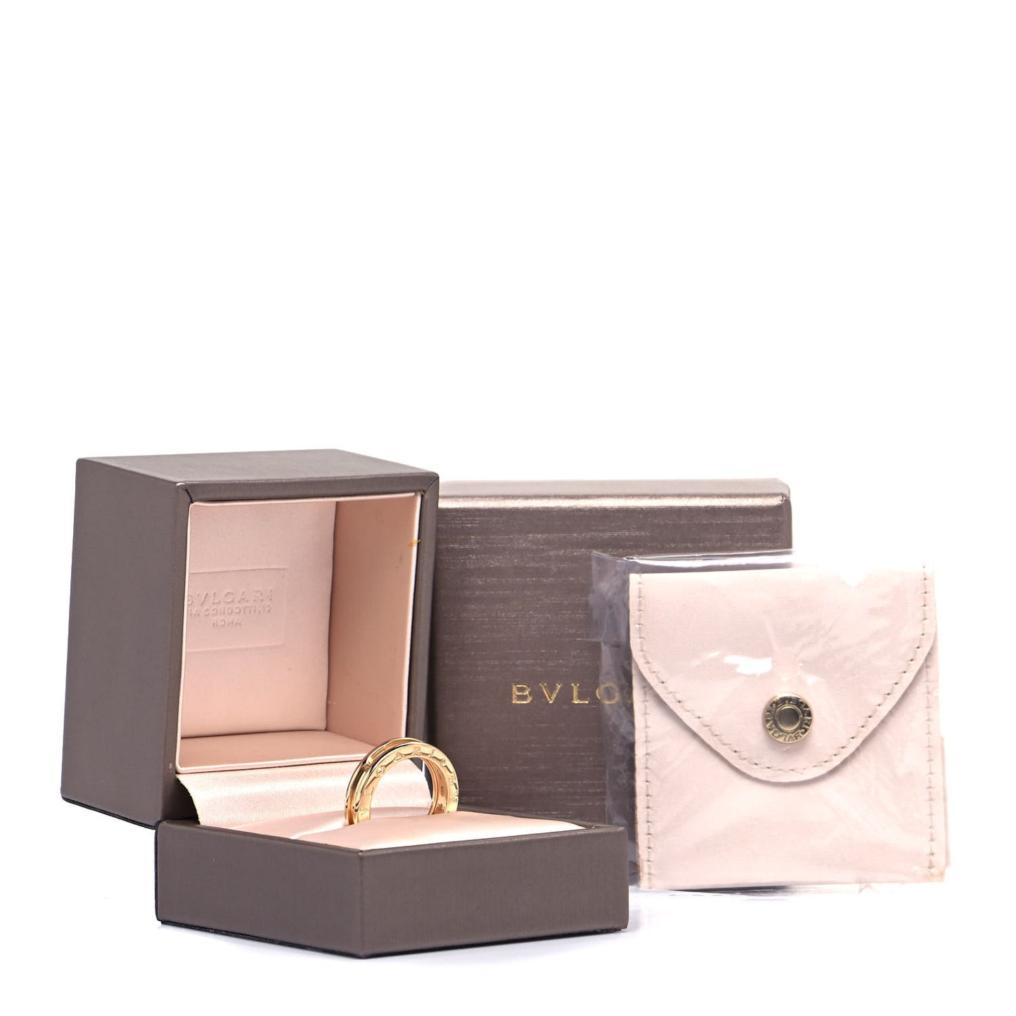 18K Yellow Gold B.Zero1 One-Band Ring 54 6.75