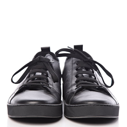 Louis Vuitton Monogram Eclipse Match Up Sneakers 7 Black 2 of 10