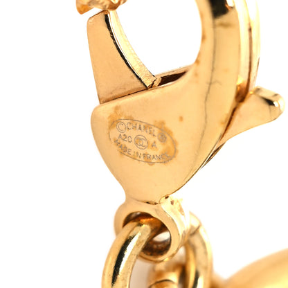 Chanel Lambskin CC Bow Chain Belt Black Gold 4 of 4