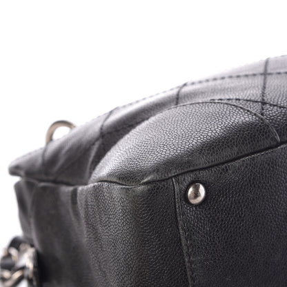 Chanel Distressed Caviar Outdoor Ligne Tote Black 8 of 11
