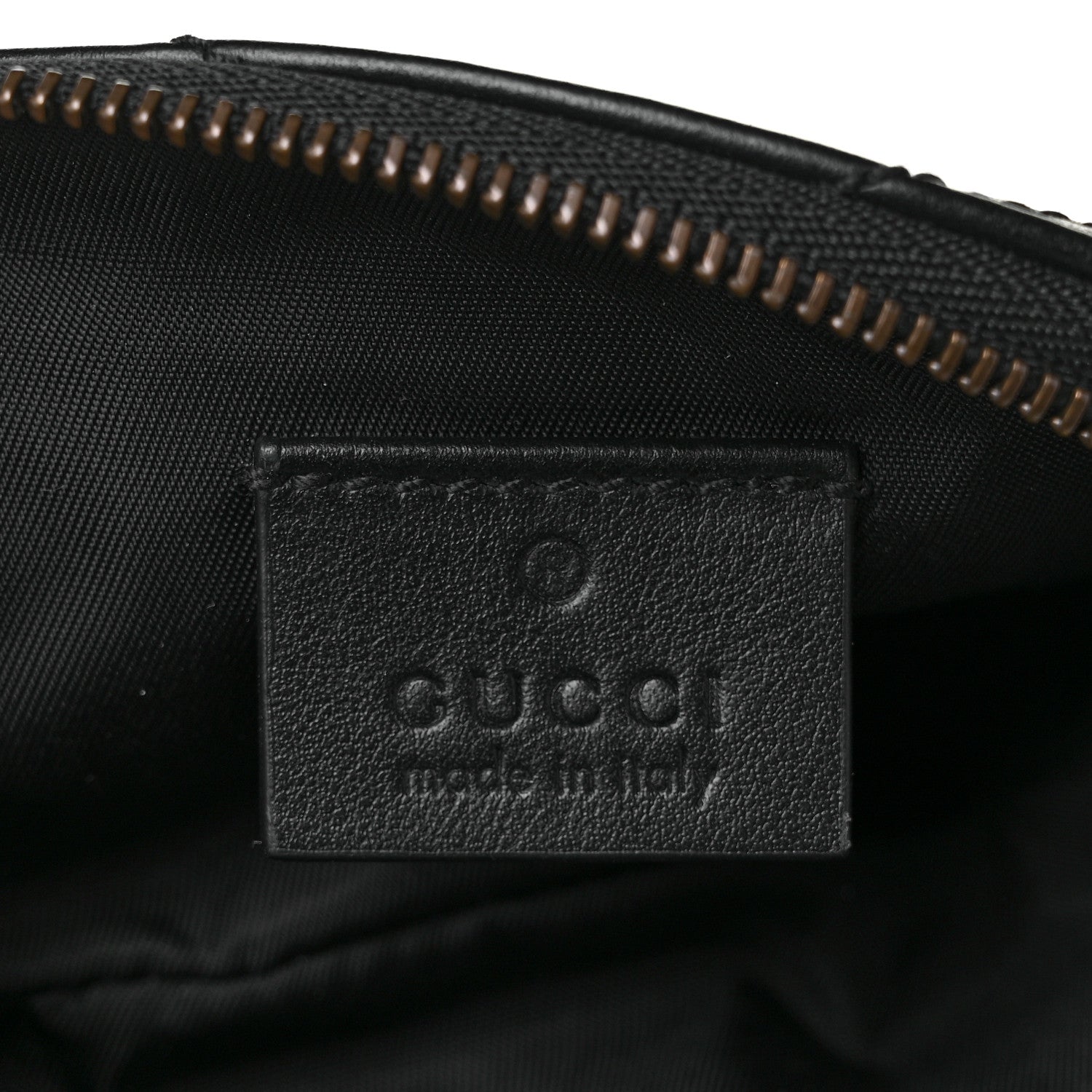 Gucci Calfskin Matelasse GG Marmont Key Pouch Black 6 of 10