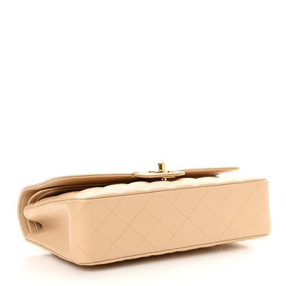 Chanel Caviar Quilted Medium Double Flap Beige 4 of 10