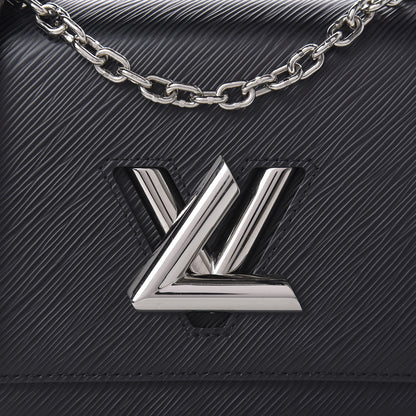 Louis Vuitton Epi Twist Shoulder Bag MM Black 9 of 10