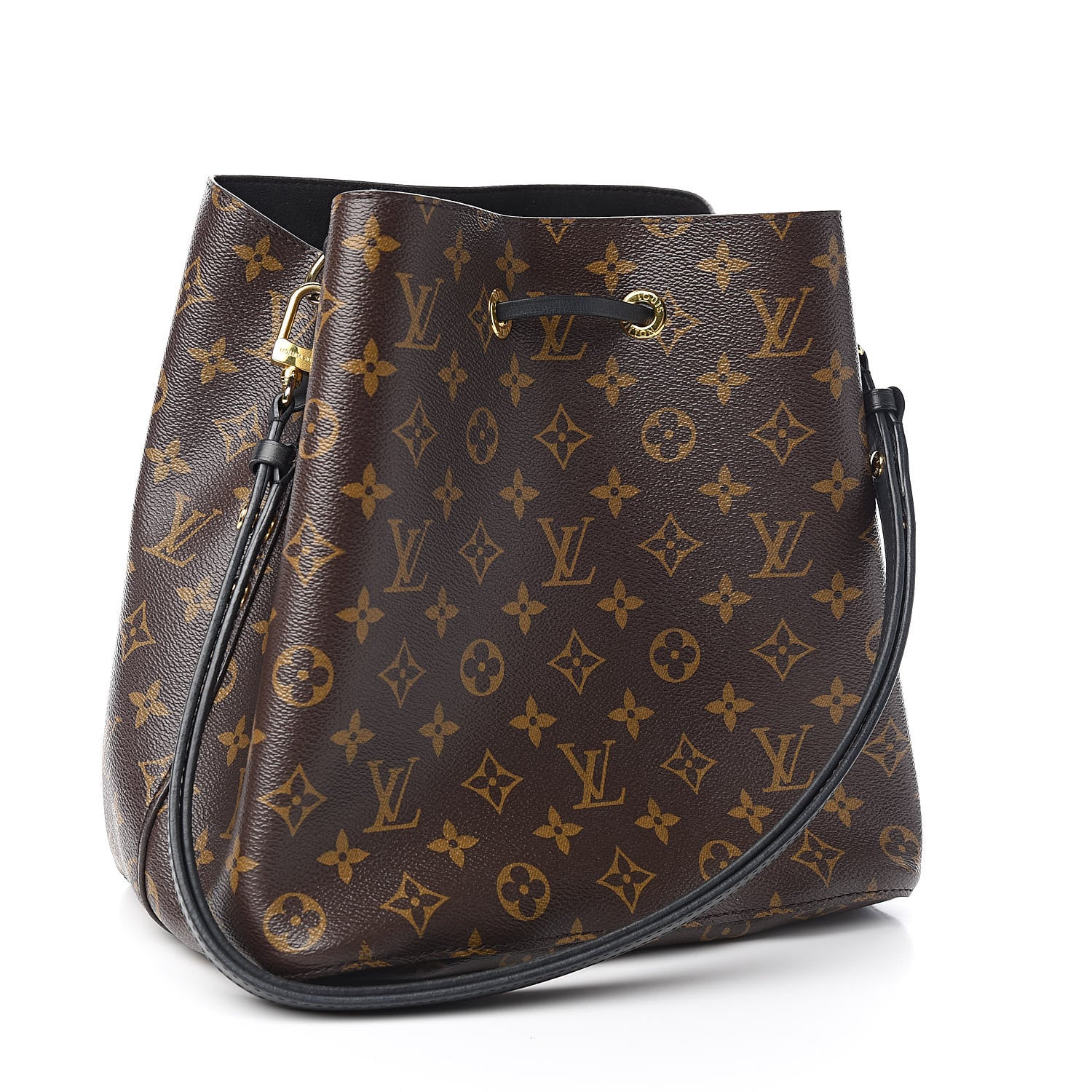 Louis Vuitton Monogram Neonoe MM Black 3 of 10