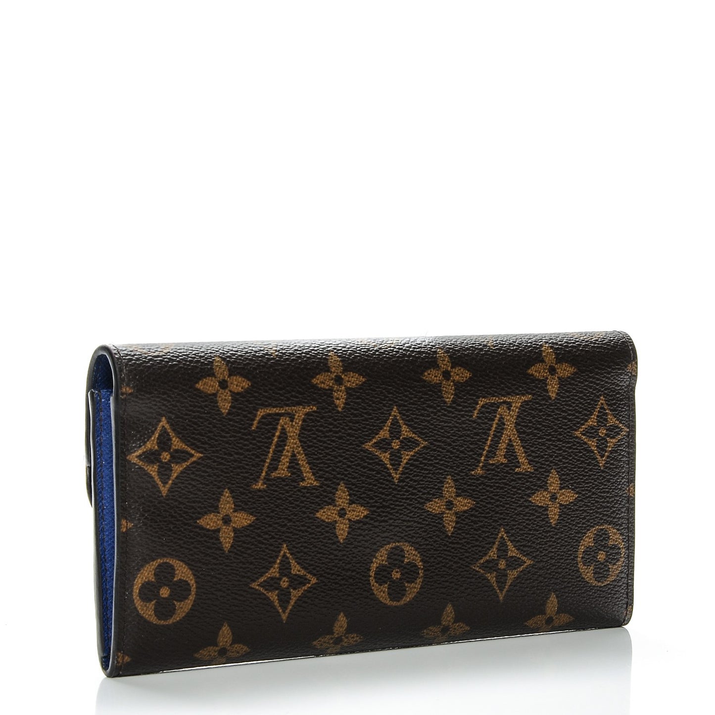 Monogram Emilie Wallet Blue