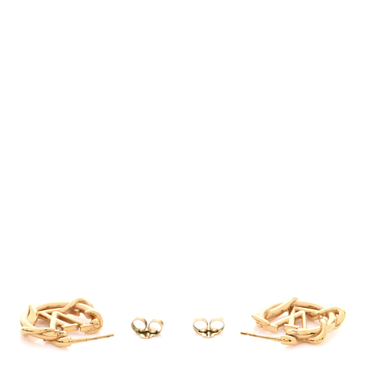 Garden Louise Hoop Earrings Gold