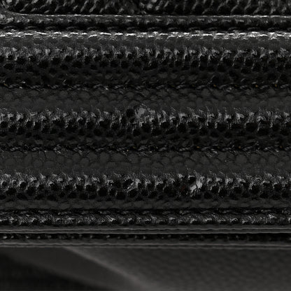 Chanel Caviar Chevron Quilted Medium Boy Flap Black 11 of 12