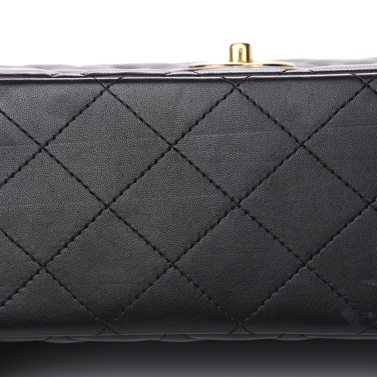 Chanel Lambskin Quilted Maxi Double Flap Black 14 of 16