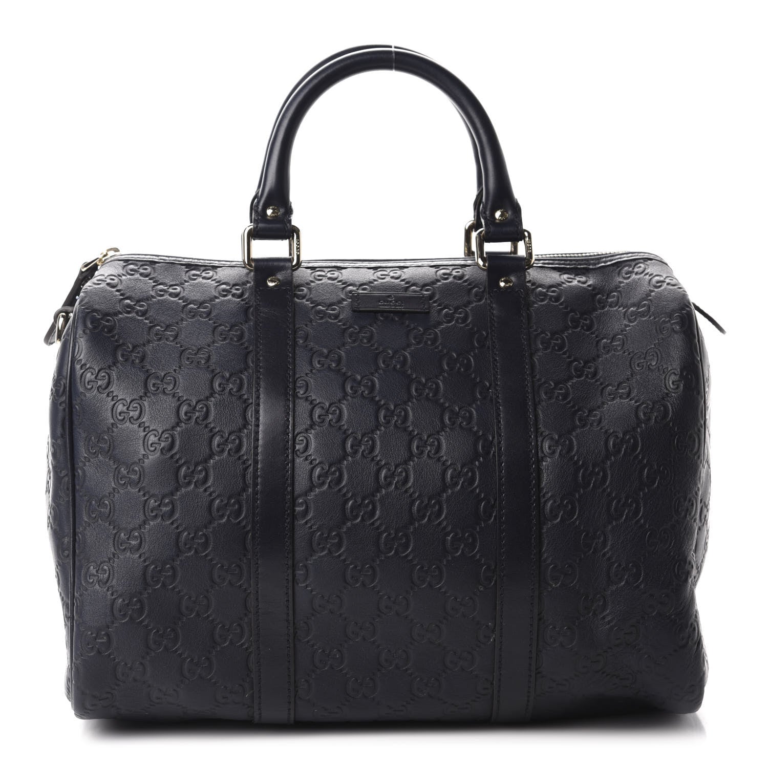 Gucci Guccissima Medium Joy Boston Blue 1 of 10