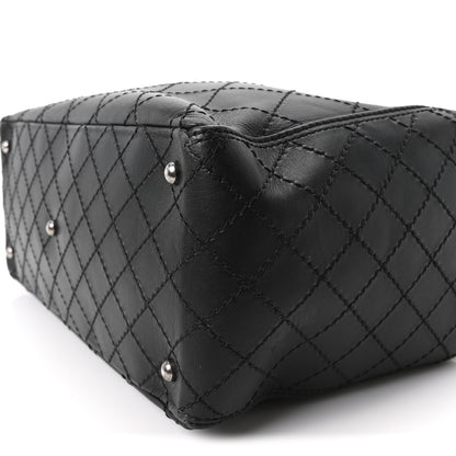 Chanel Calfskin CC Pocket Tote Black 10 of 10