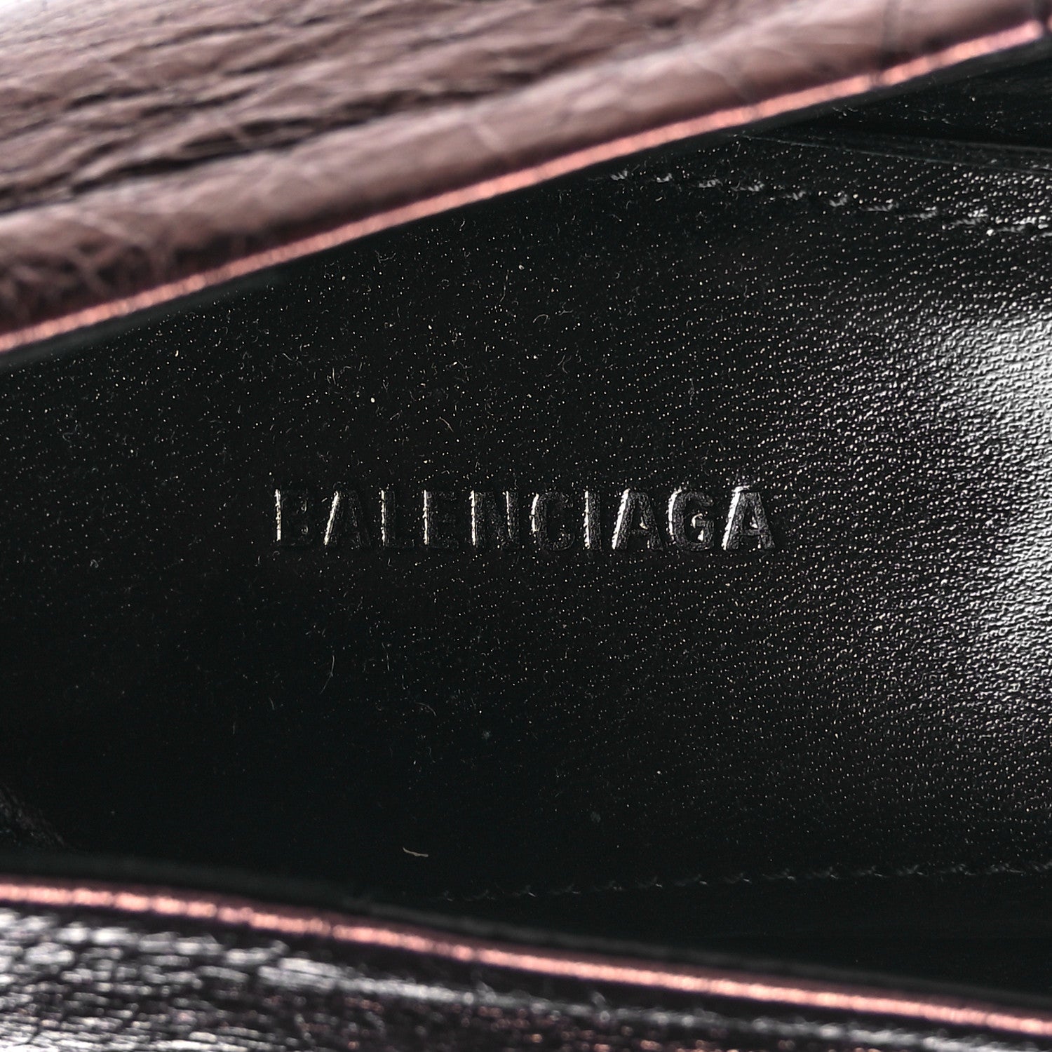 Balenciaga Metallic Calfskin BB Square Knife 80mm Pumps 37 Bronze 6 of 7