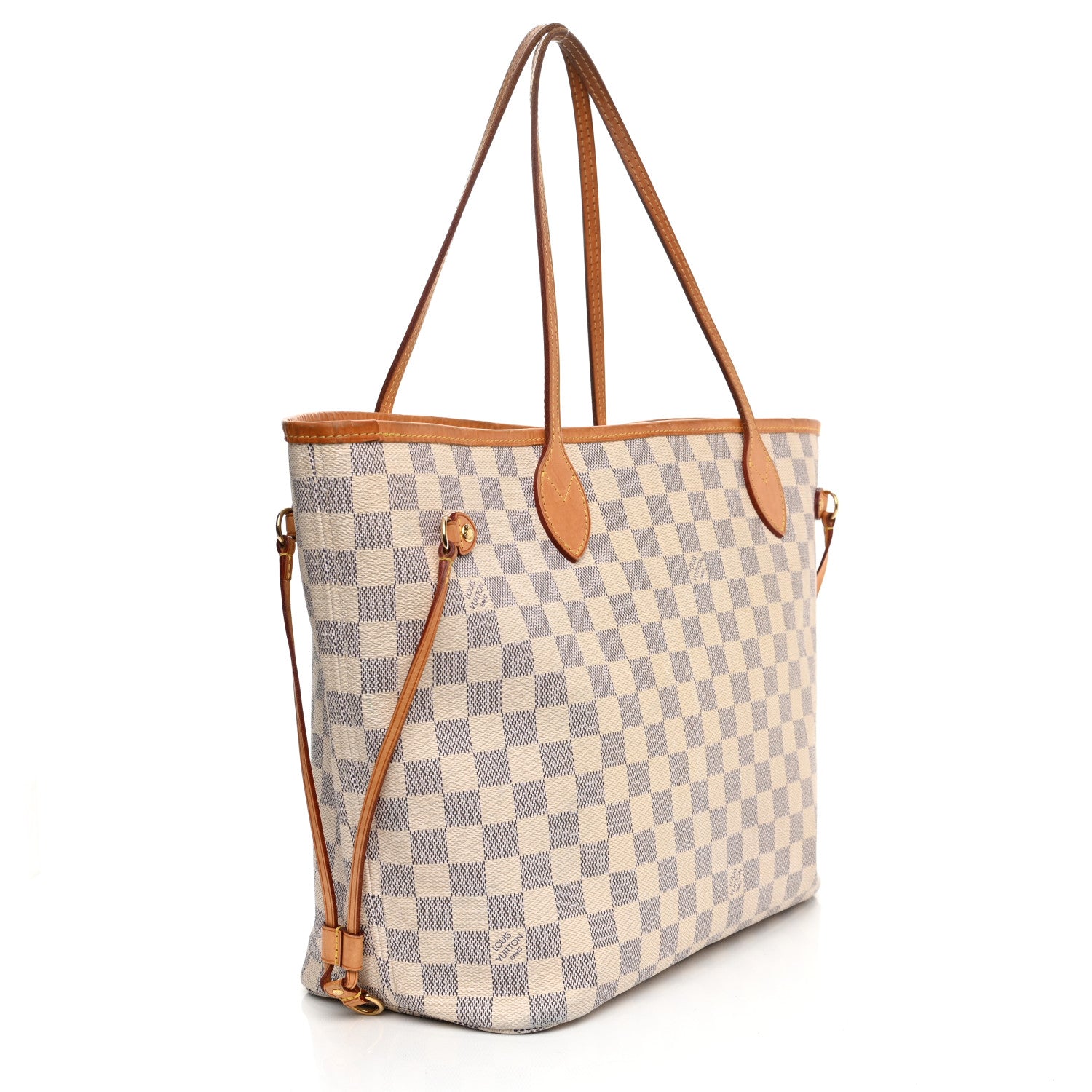 Louis Vuitton Damier Azur Neo Neverfull MM 3 of 12
