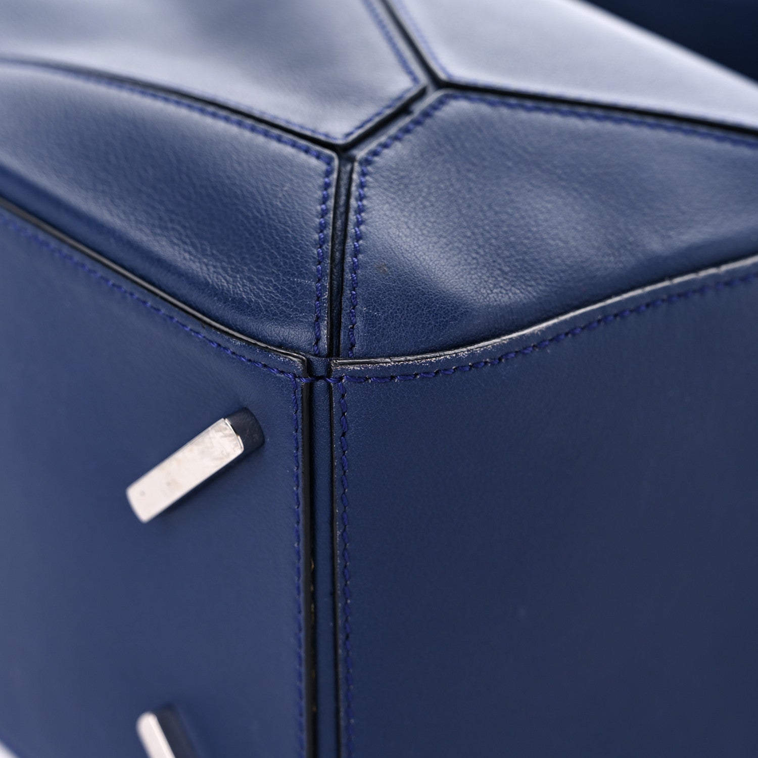Loewe Calfskin Medium Puzzle Bag Marine 8 of 14