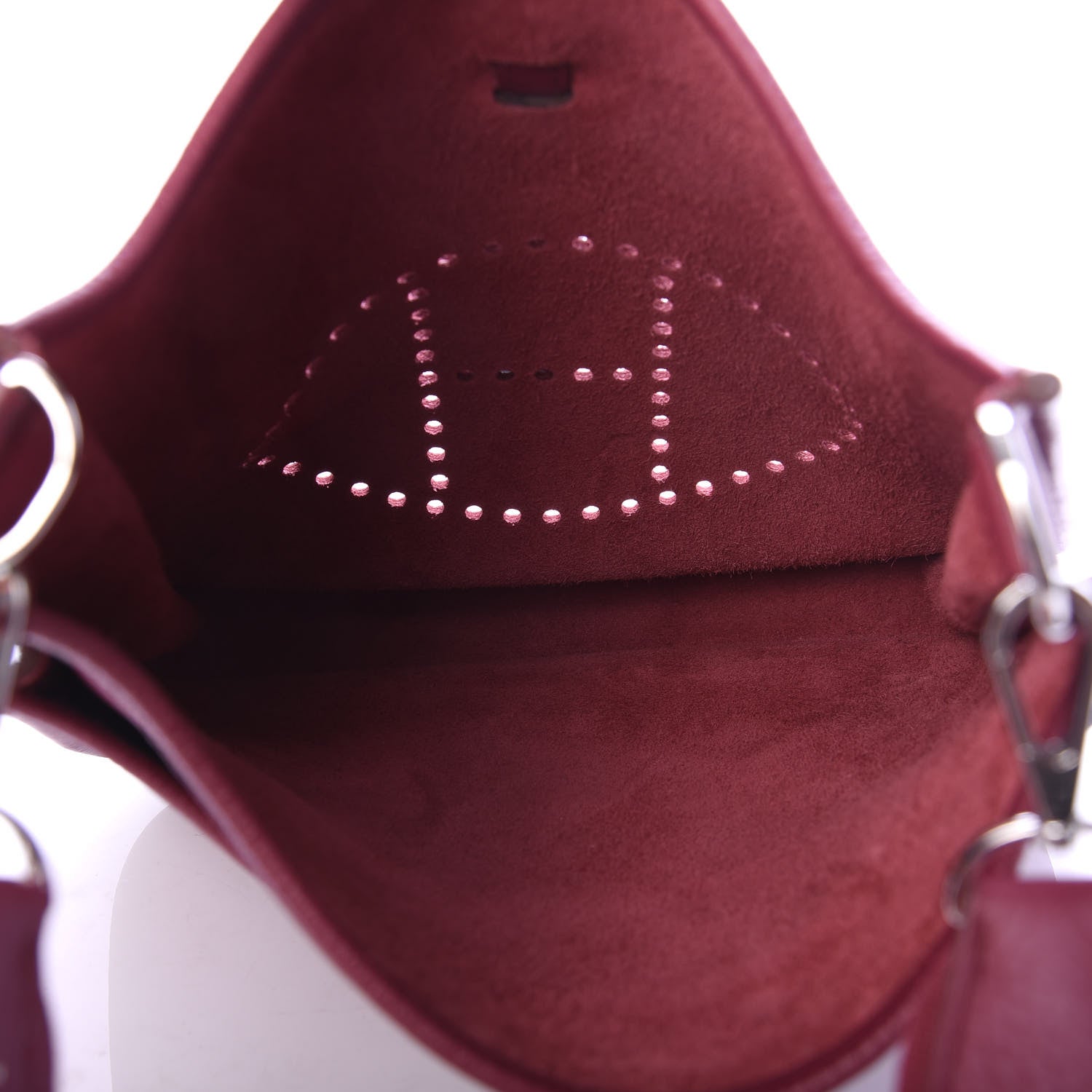 Hermes Taurillon Clemence Evelyne III PM Rubis 4 of 10