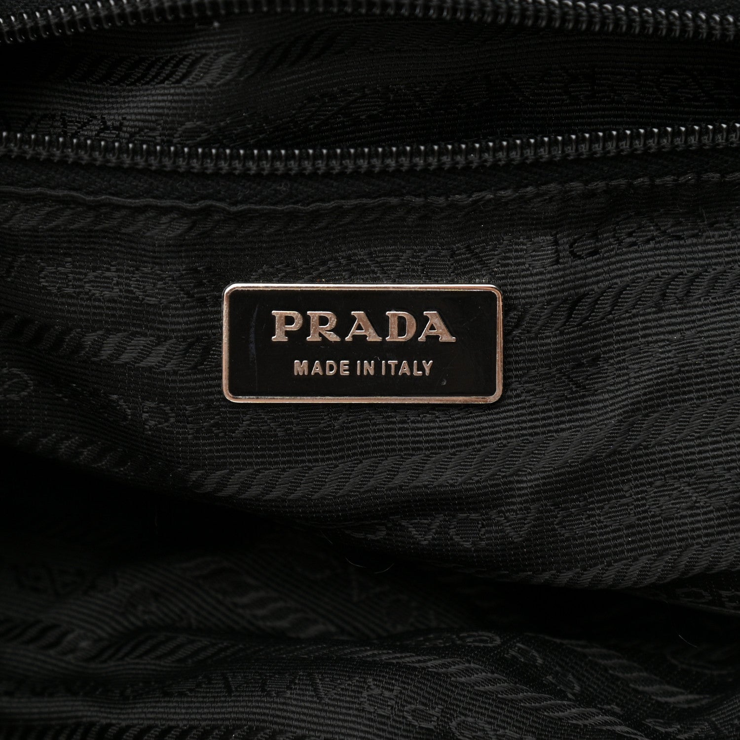Prada Nylon Vela Medium Backpack Black 6 of 14