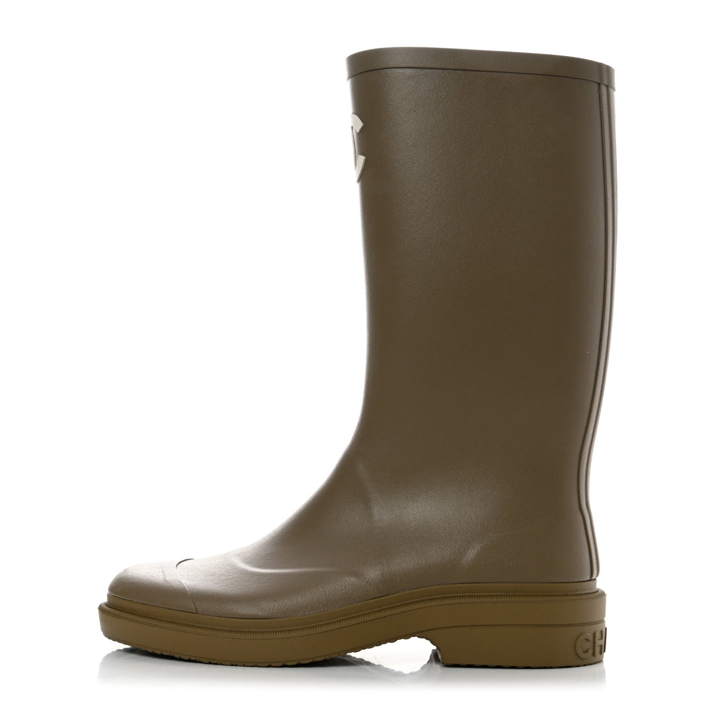 Caoutchouk CC High Boots 39 Dark Beige