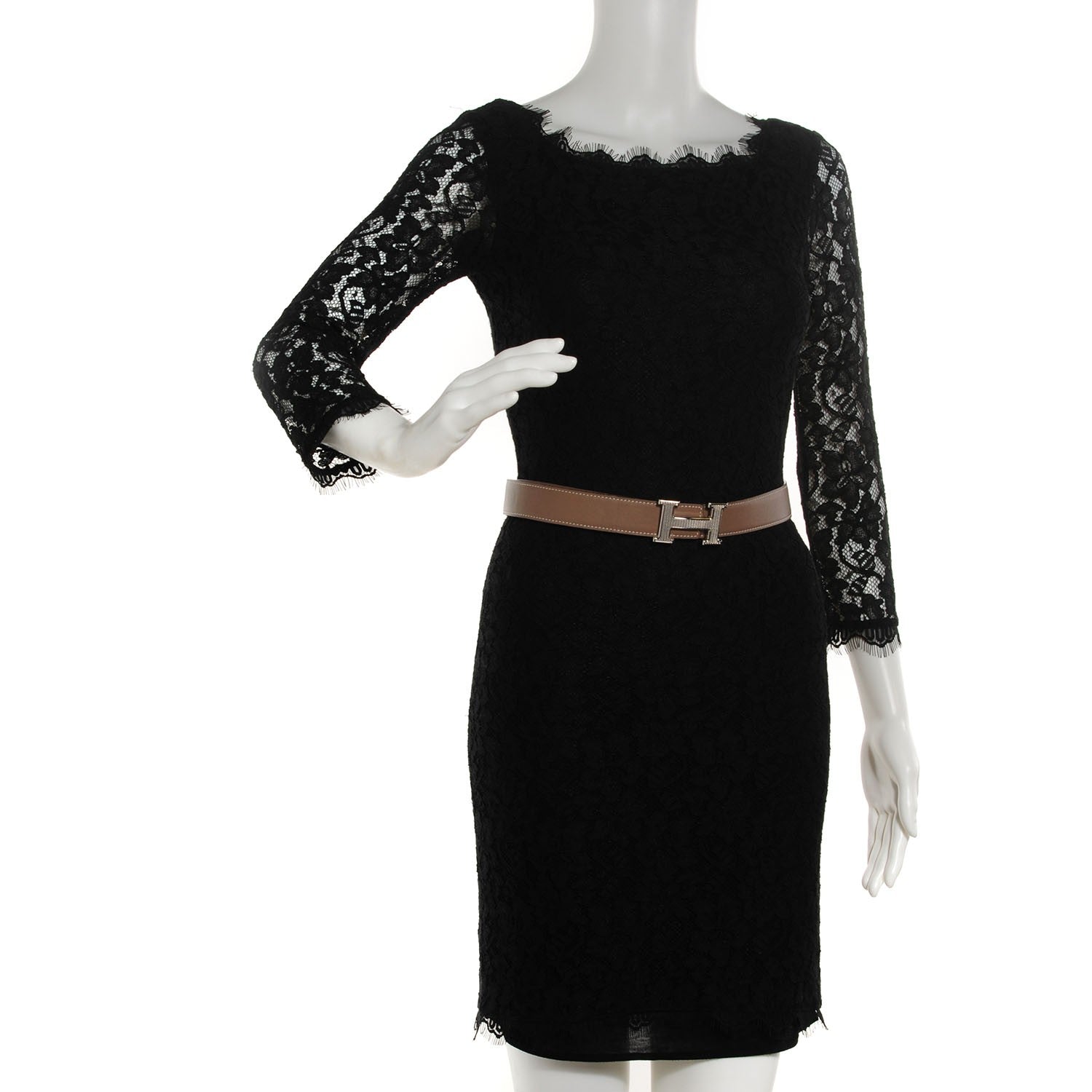 Hermes Swift Epsom Guilloche 32mm H Belt 80 Etoupe Bleu De Malte 2 of 7