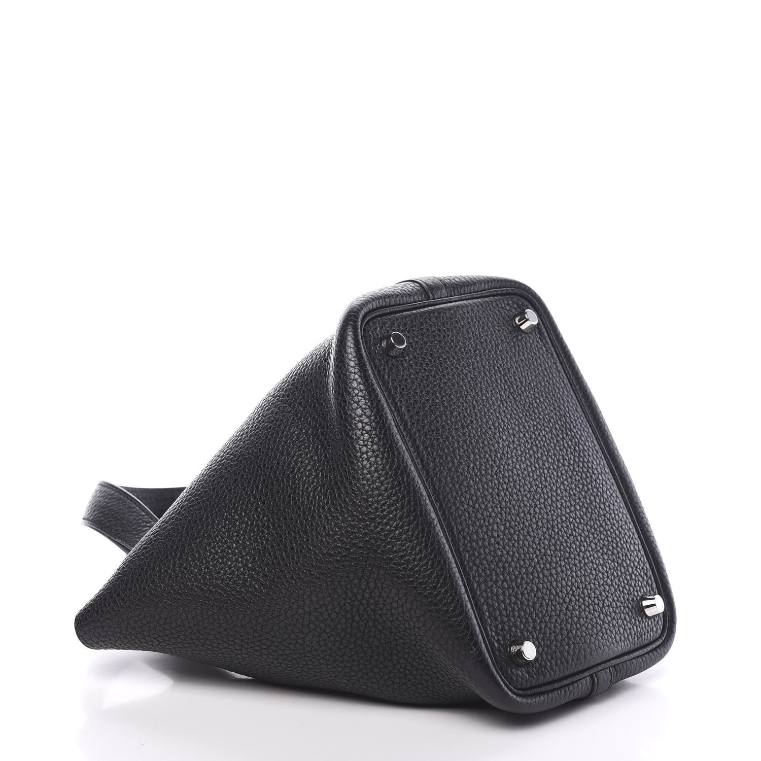 Hermes Taurillon Clemence Picotin Lock 18 PM Black 3 of 9