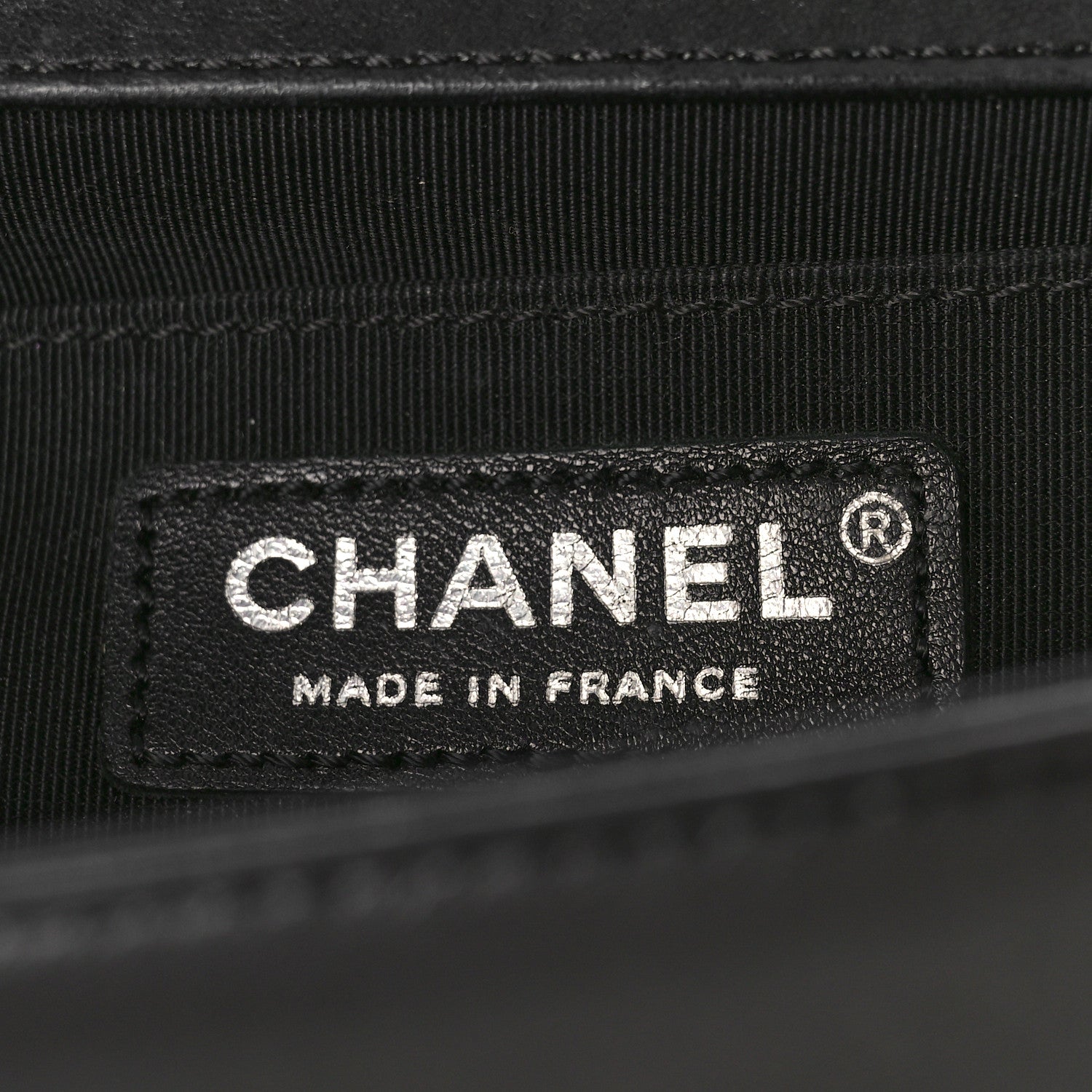Chanel Calfskin Pleated Medium Boy Flap Black 6 of 12