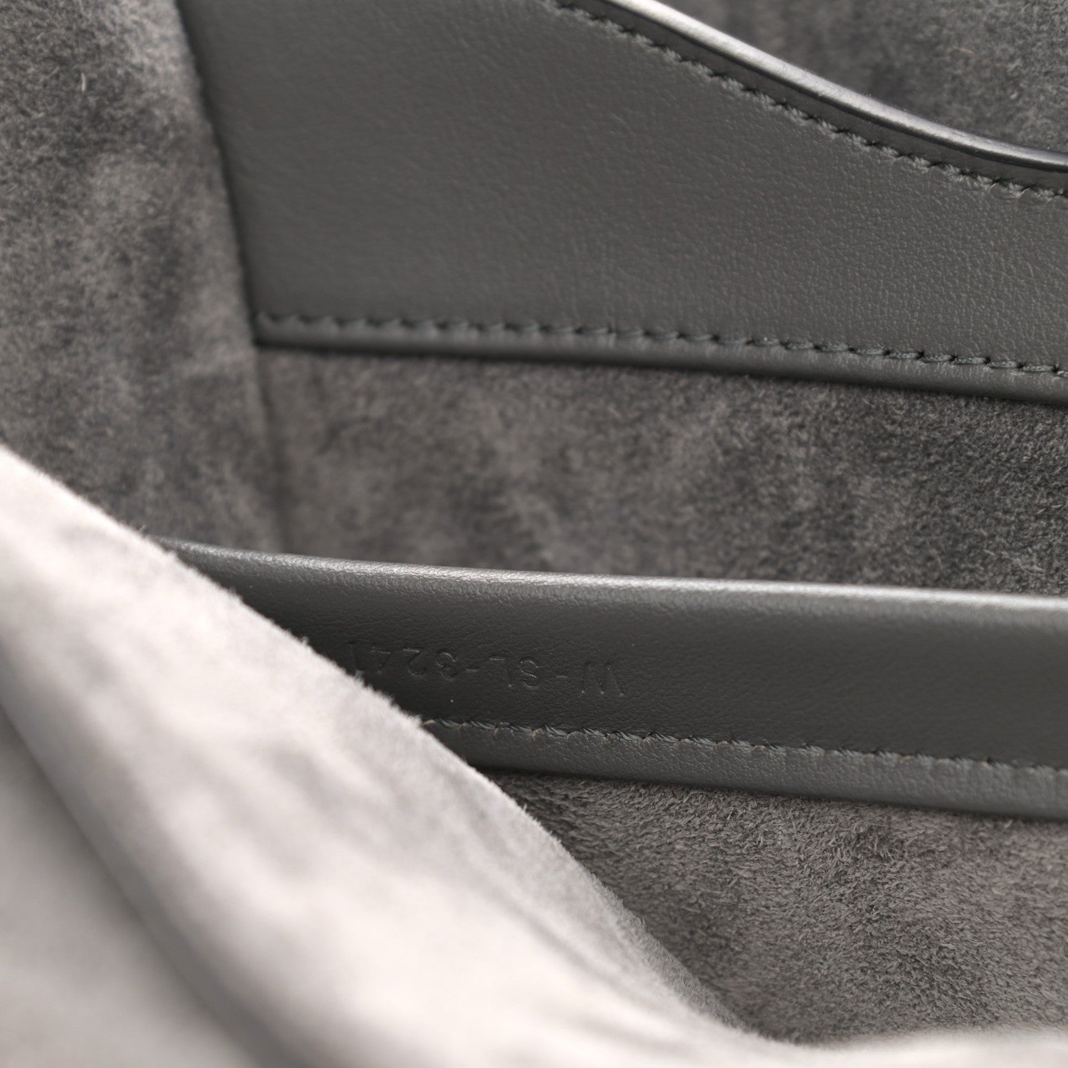 Celine Calfskin Medium Soft 16 Bag Anthracite 8 of 11