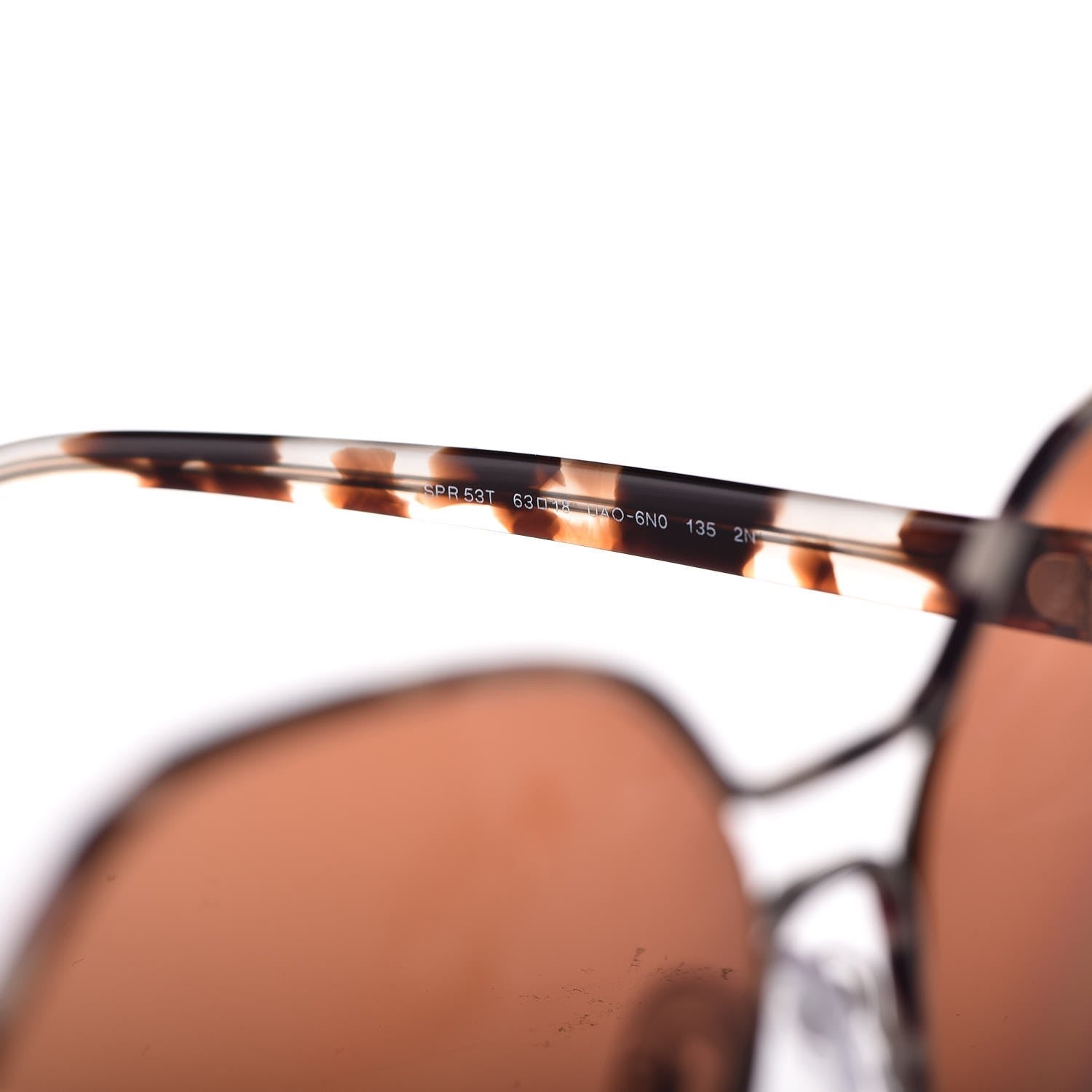 Prada Oversized Retro Sunglasses SPR 53T Tortoise 5 of 7