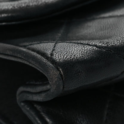 Chanel Lambskin Quilted Tassel Flap Black 9 of 13