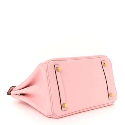 Hermes Swift Birkin 25 Rose Sakura 4 of 11