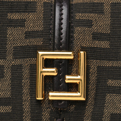 Fendi Fabric Jacquard Vitello Cher Cuoio FF 1974 Nano Fendi C'mon Tobacco Moro Ebano 8 of 10