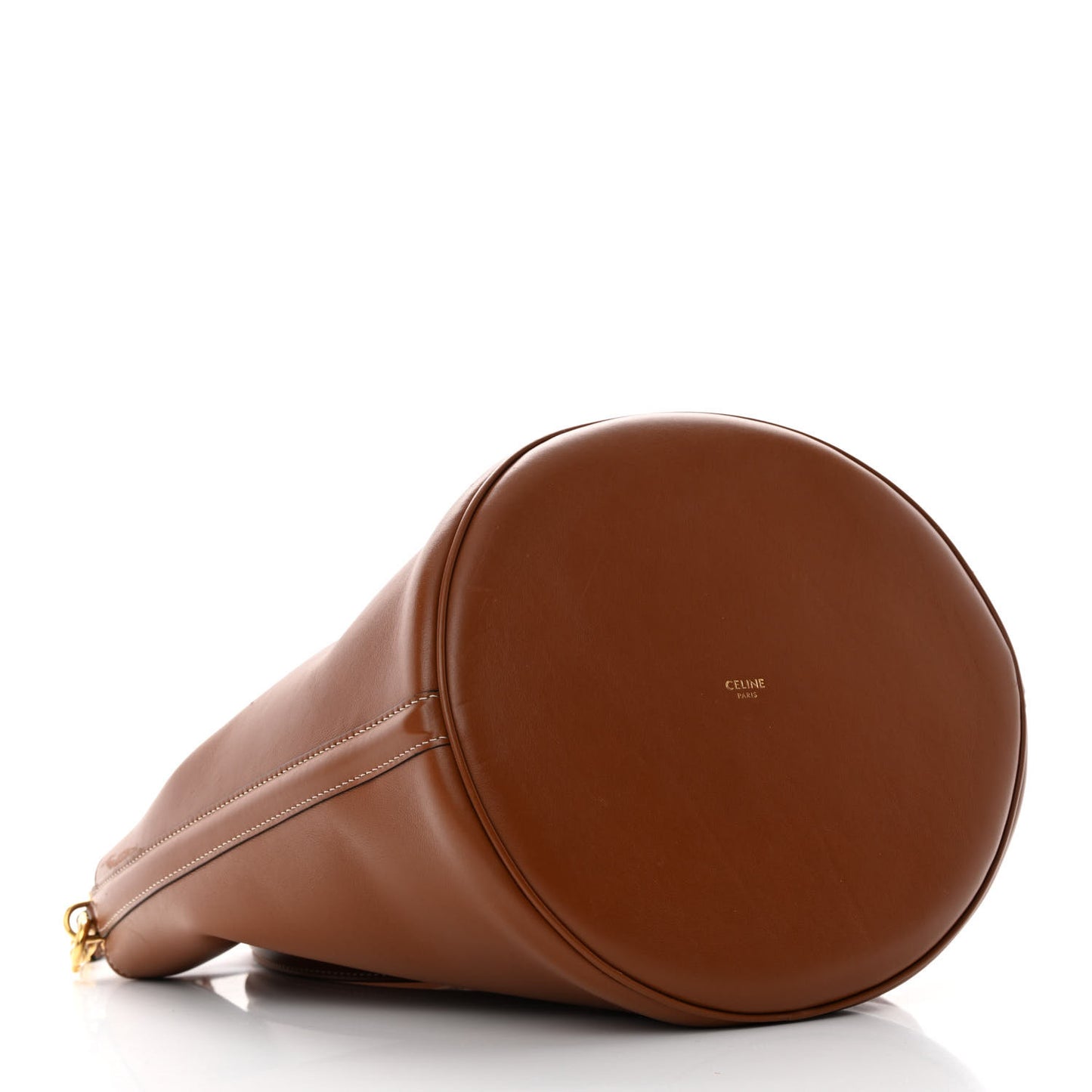 Smooth Calfskin Bucket 16 Bag Tan