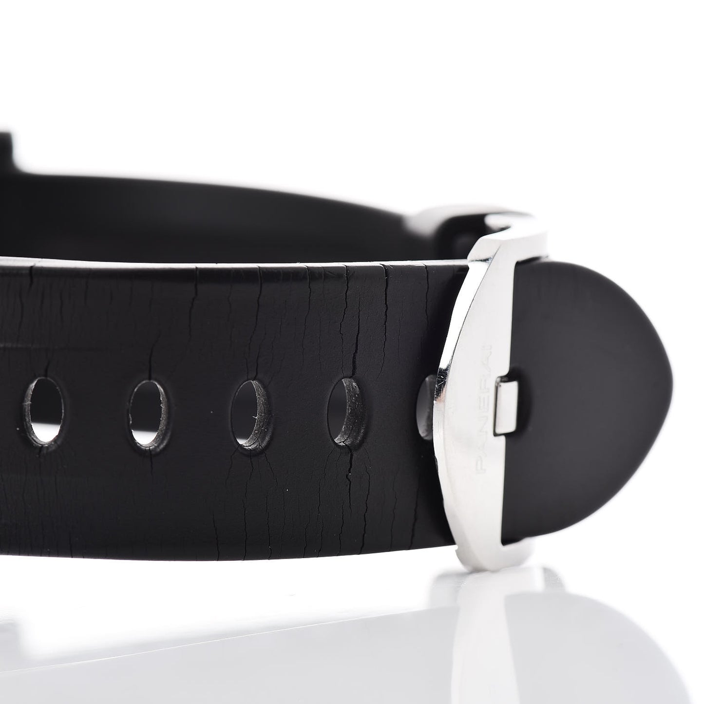 Stainless Steel PVD Rubber 44mm Luminor Marina Manual Winding Watch Black PAM00004