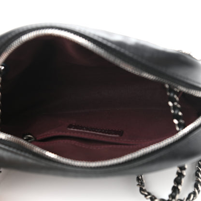 Chanel Calfskin Quilted Small Ballerine Camera Case Black 7 of 11
