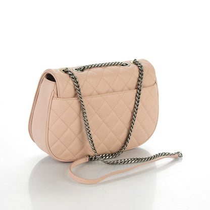 Chanel Caviar Quilted Casual Pocket Messenger Flap Light Pink 3 of 8