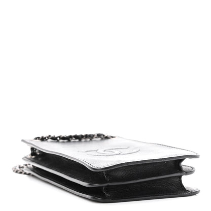 Chanel Calfskin CC Phone Holder Crossbody Black 4 of 12