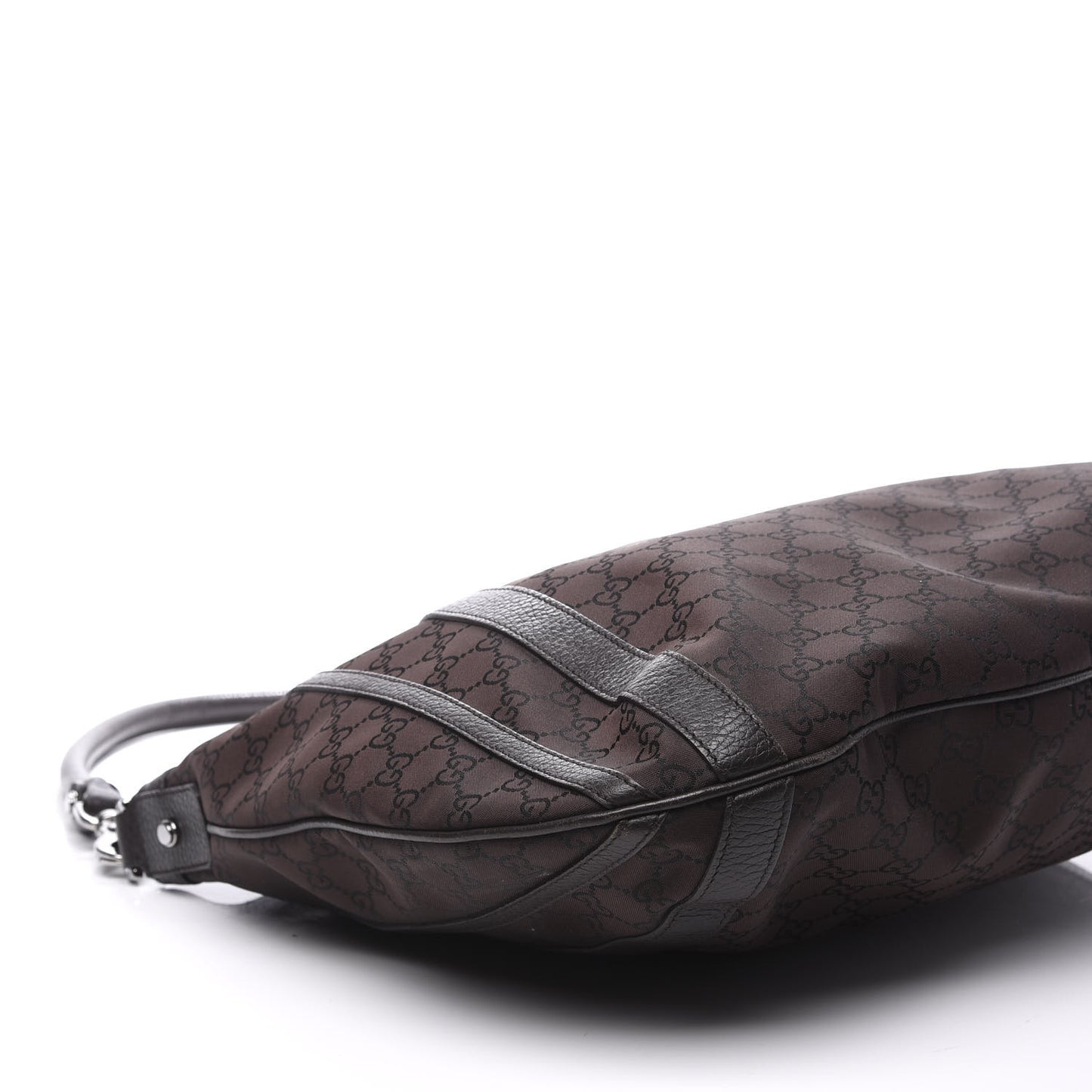 Monogram Medium Abbey Convertible Tote Dark Brown