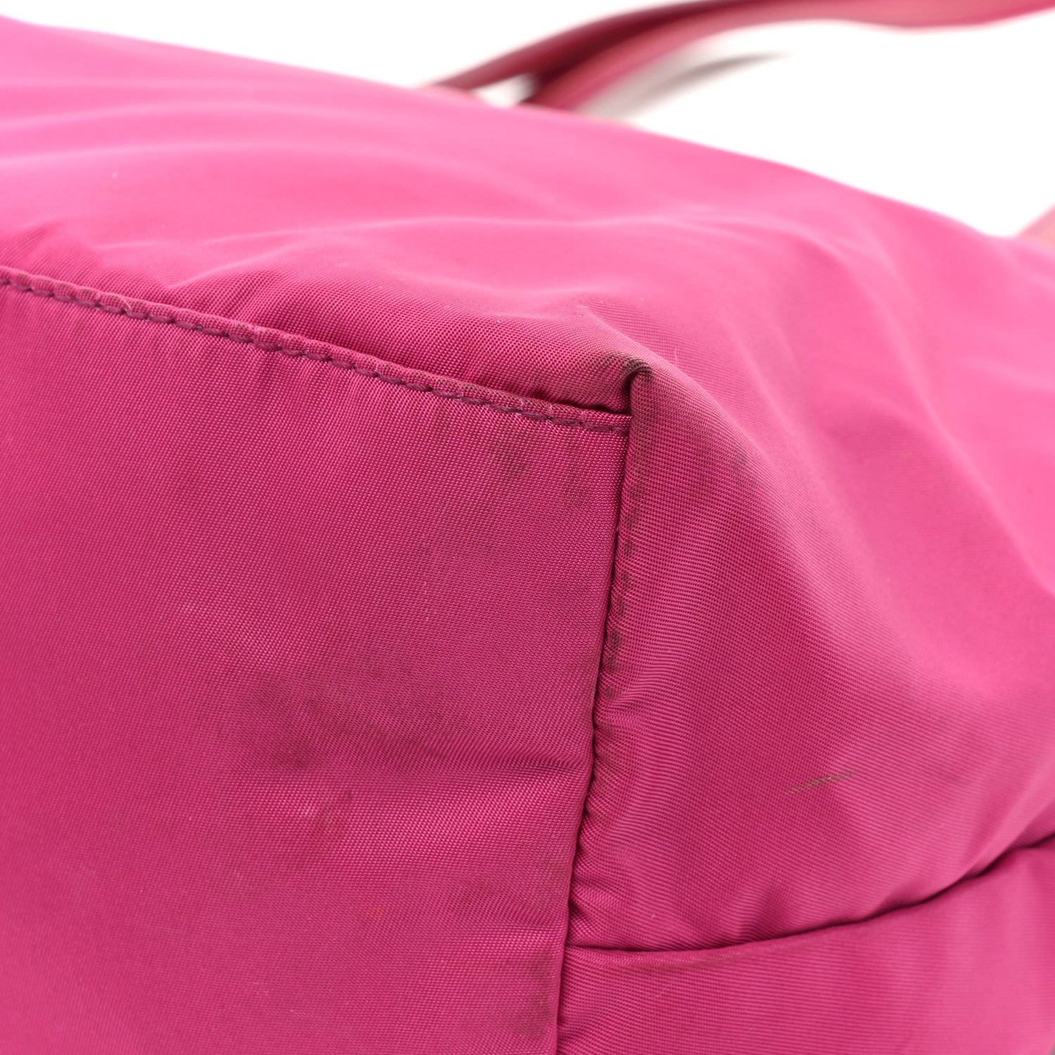 Prada Tessuto Nylon Saffiano Shopping Tote Ibisco 16 of 16