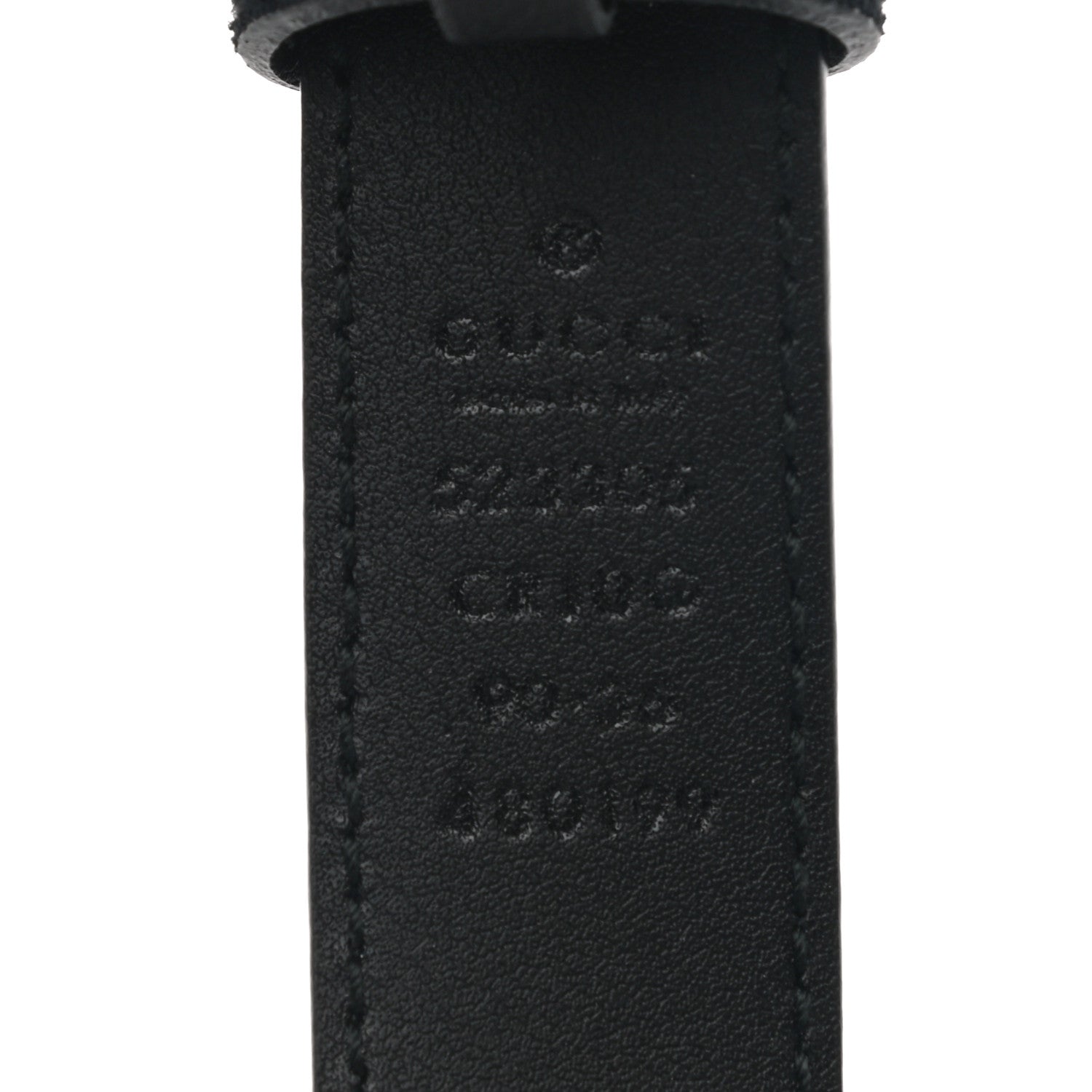 Gucci Suede Icaro G Cube 25mm Belt 90 36 Black 3 of 5