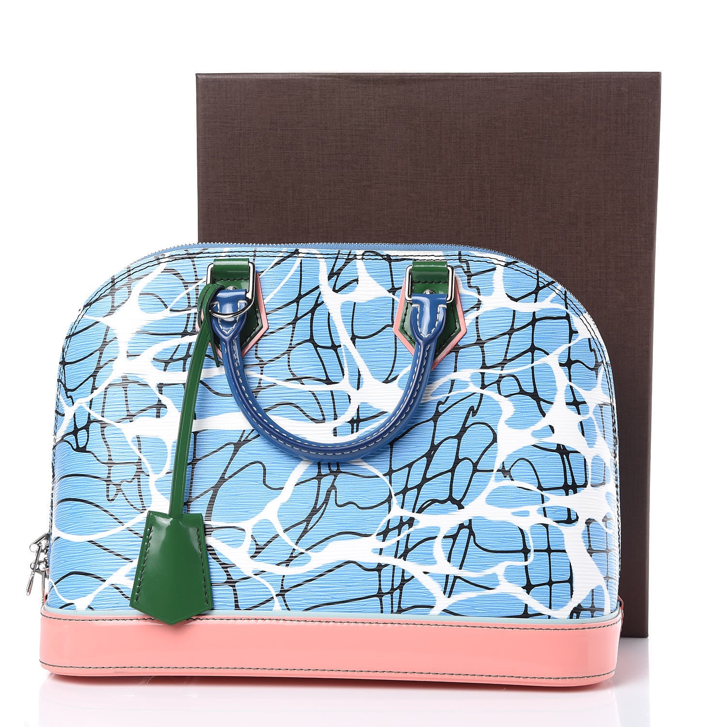 Louis Vuitton Epi Alma PM Aqua 16 of 16