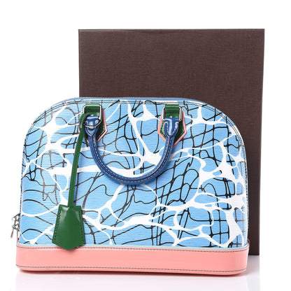Louis Vuitton Epi Alma PM Aqua 16 of 16